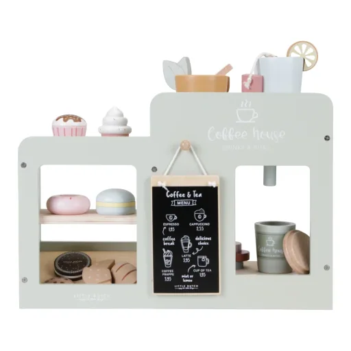 Little dutch wood toy kitchen large coffee machine