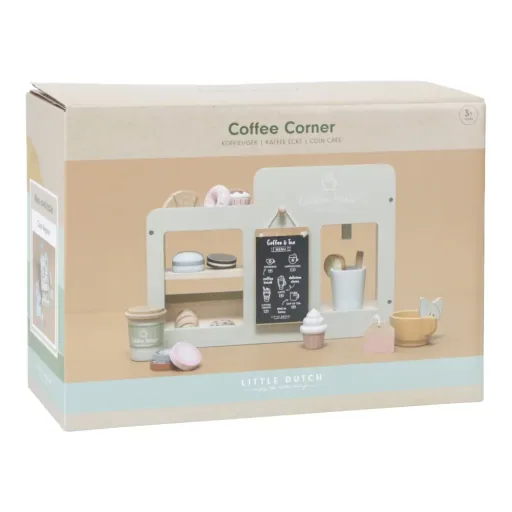 Little dutch wood toy kitchen large coffee machine