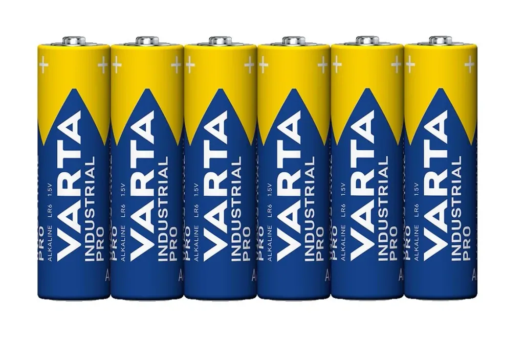 INDUSTRIAL PRO Mignon (AA) Alkaline Battery - 6 pieces