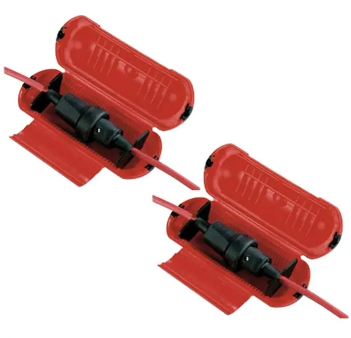 Cable connection - protective box for plug connections, 2 pieces