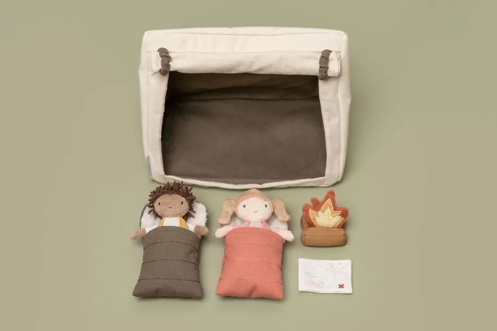 Little Dutch Puppen Camping Spielset - Jake und Anna