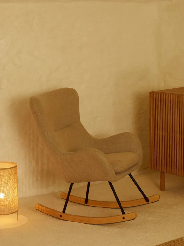 Quax rocking chair, armchair for breastfeeding - basic, Color: Desert