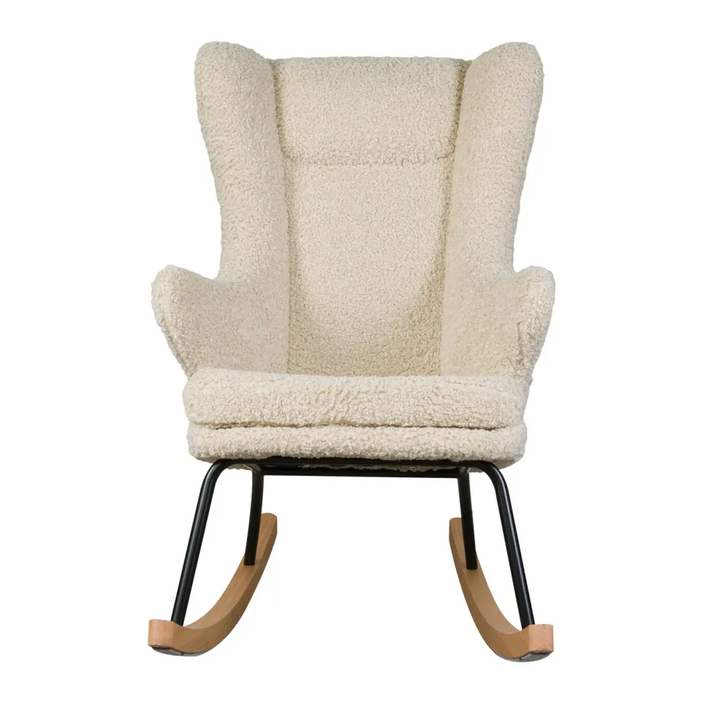 Quax rocking chair, armchair for breastfeeding - de luxe, Color: Sheep