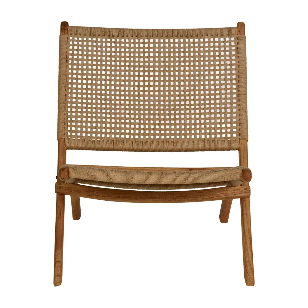 Quax folding chair for adults - Loom Rope