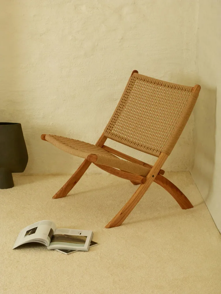 Quax folding chair for adults - Loom Rope