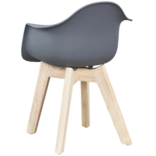 Quax children shell chair 2 er set gray