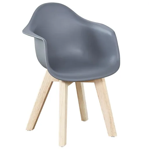 Quax children shell chair 2 er set gray
