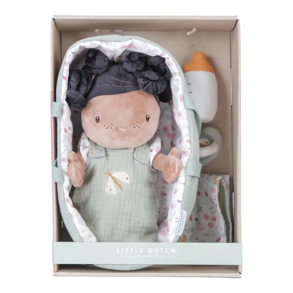 Little Dutch Babypuppe, Stoffpuppe - Evi, zum Kuscheln und Pflegen