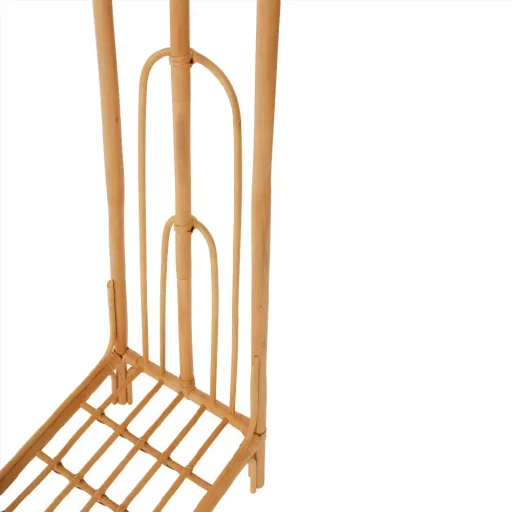 Oyoy children clothes rack rainbow rattan nature