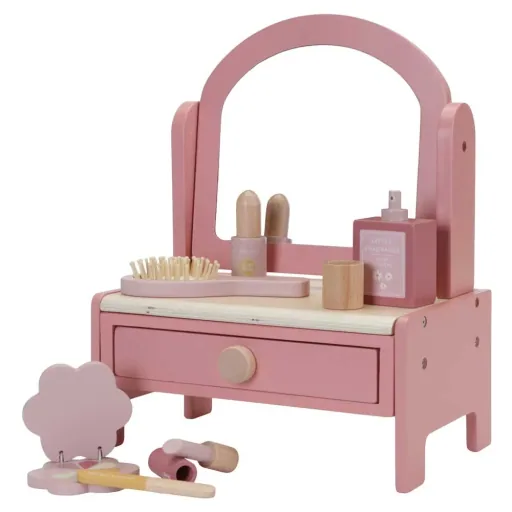 Little dutch dressing table wood pink