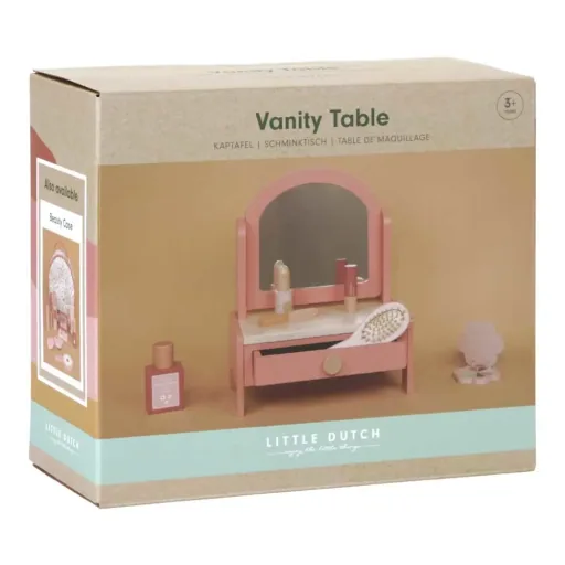 Little dutch dressing table wood pink