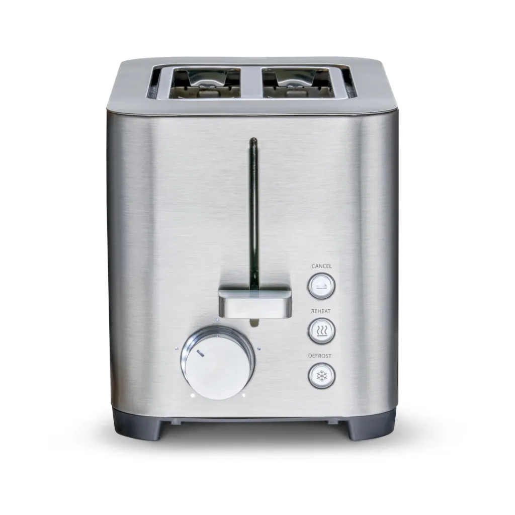 Toaster, Classico "T2 DUO", stainless steel, 750 watts