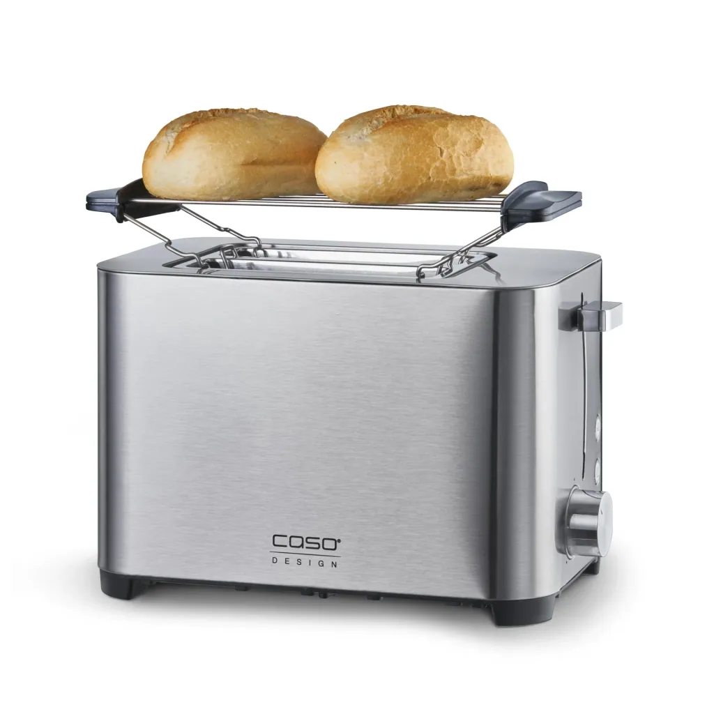 Toaster, Classico "T2 DUO", stainless steel, 750 watts