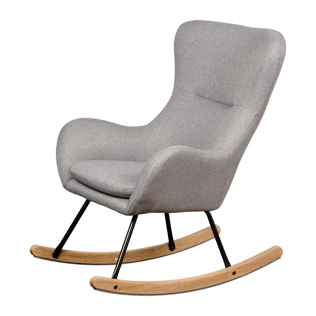 Quax rocking chair, armchair for breastfeeding - basic, Color: Dark gray