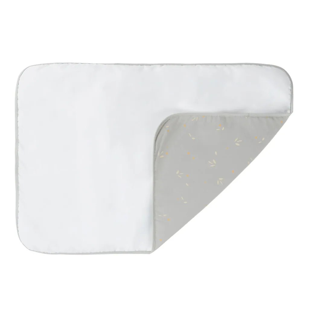 Nobodinoz STORIES Contoured Changing Pad, 45 x 65 cm, Color: Willow pale blue