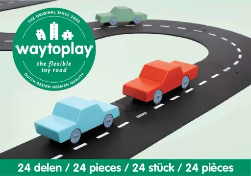 Way to Play Spielstrasse Set Autobahn