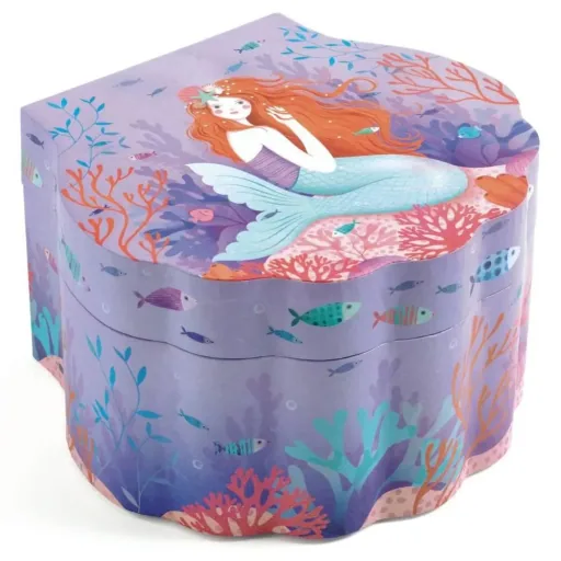 Djeco Schatulle with music box mermaid