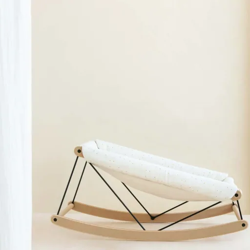 Baby rocker reference, replacement reference - Nobodinoz, honey points