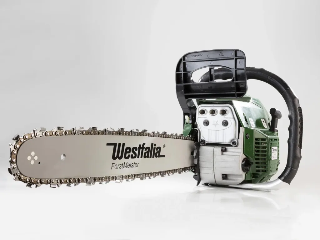 Petrol chainsaw GM BK 4545 including tarpaulin 3 x 4 m - universally usable