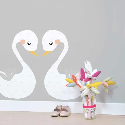Lilipinso Wall Sticker XL Swan couple
