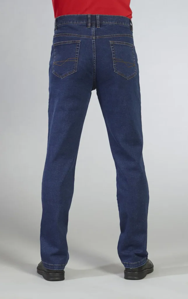 5 Pocket Jeans, Farbe bluestone, Gr.48