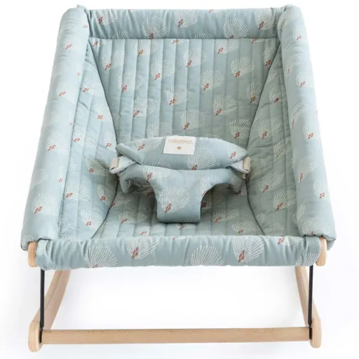 Baby rocker reference, replacement reference - Nobodinoz, Gatsby Antik Green