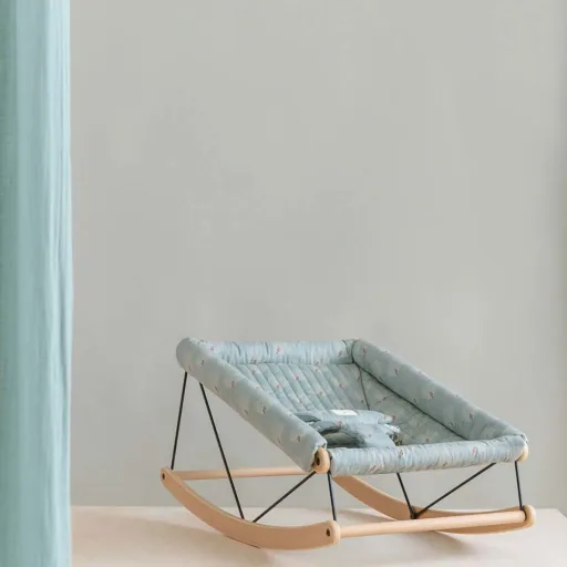 Baby rocker reference, replacement reference - Nobodinoz, Gatsby Antik Green
