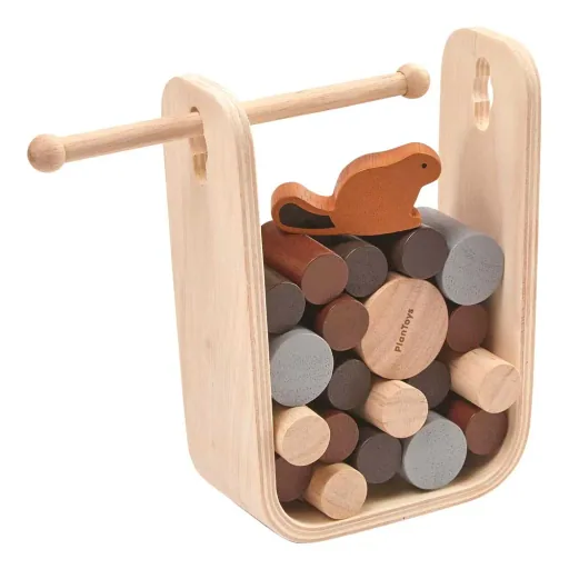 Plan Toys game trunks draw wood