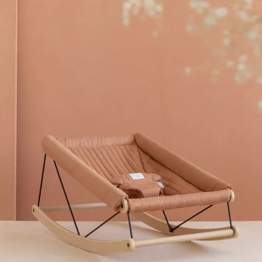 Baby rocker reference, replacement reference - Nobodinoz, Sienna Braun