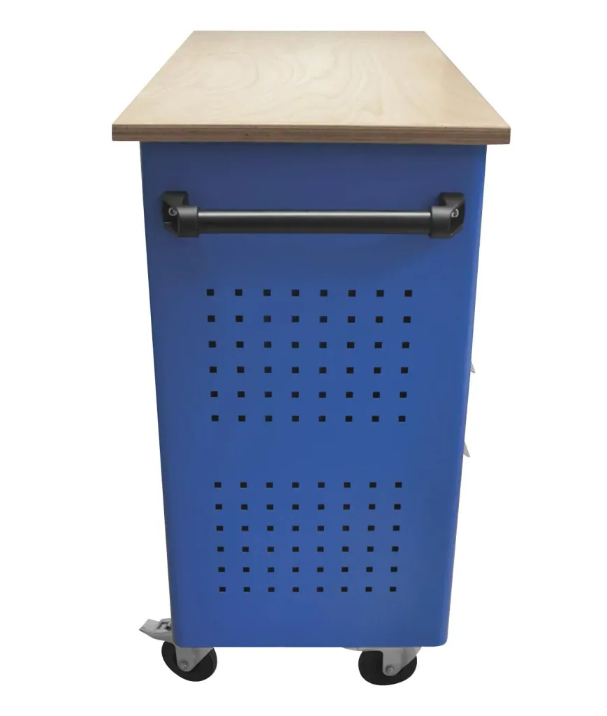 Workshop workbench trolley GWB 05, 5 drawers and rolling function
