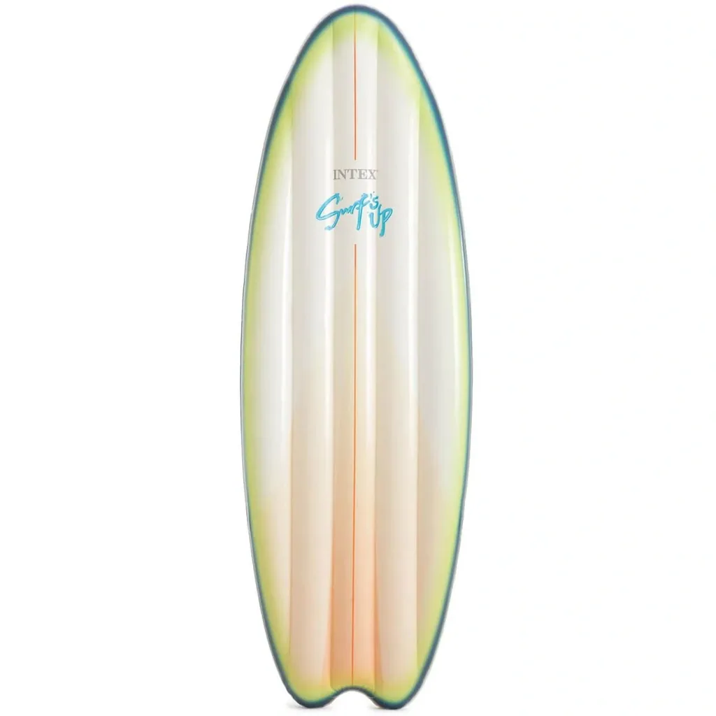 Surfboard-white / green