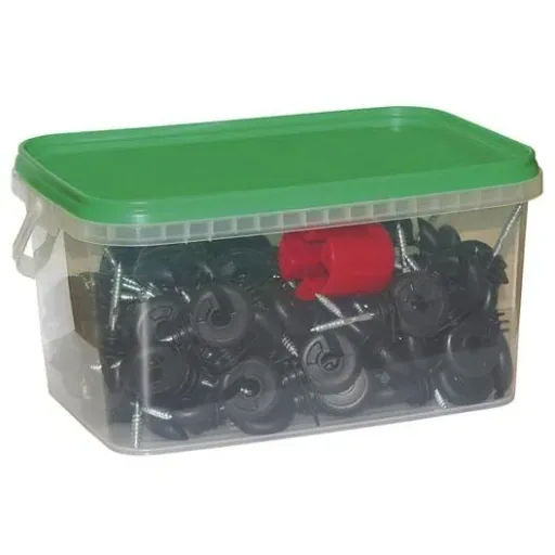 Ring insulator M. Doorl. Support bucket 100 pieces including screwing