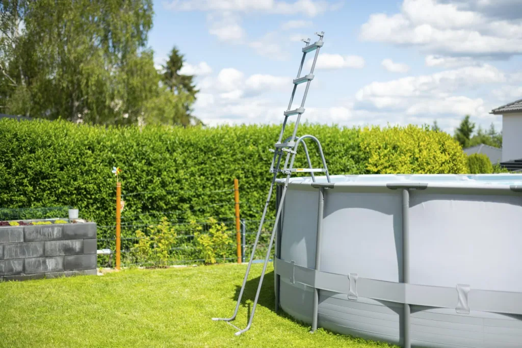 Elite Frame Pool Ø549 x 132 cm anthrazit
