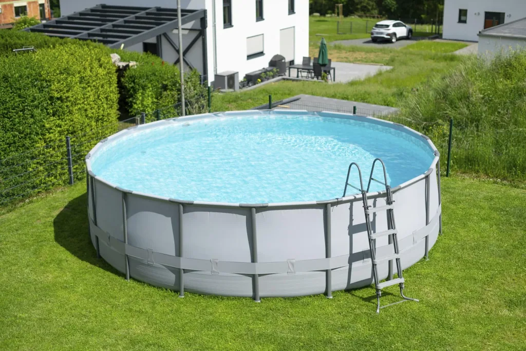 Elite Frame Pool Ø549 x 132 cm anthrazit