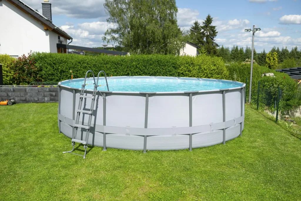 Elite Frame Pool Ø549 x 132 cm anthrazit