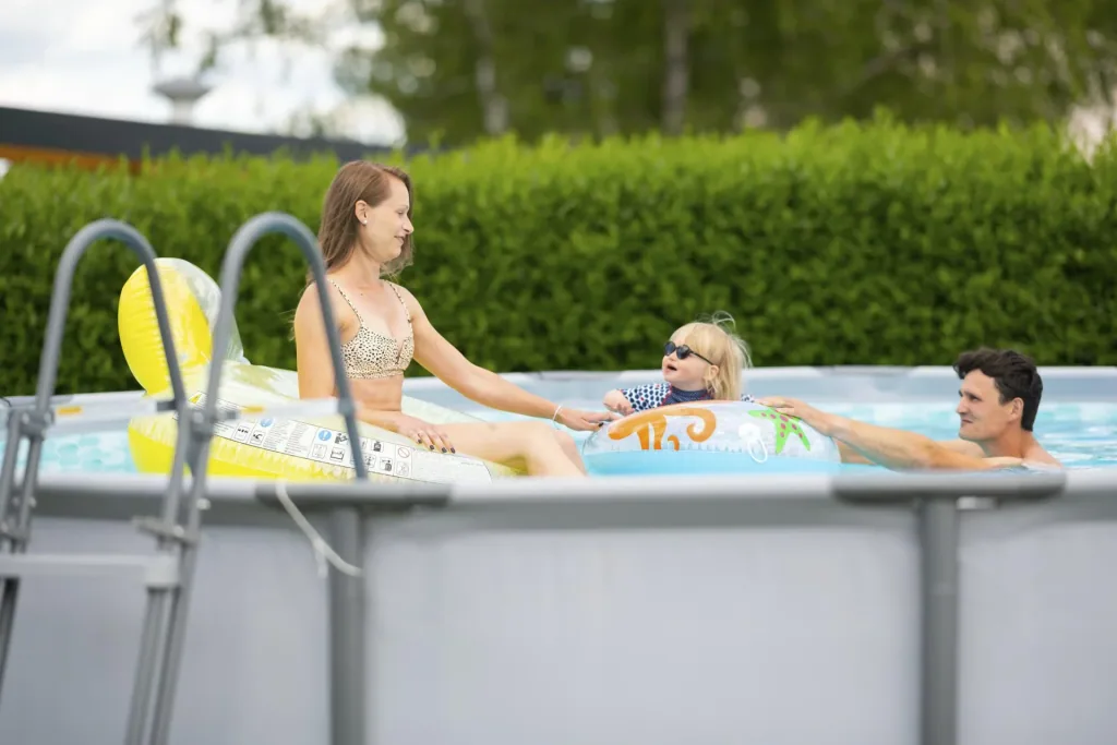 Elite Frame Pool Ø549 x 132 cm anthrazit