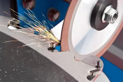 Circular saw blade sharpener