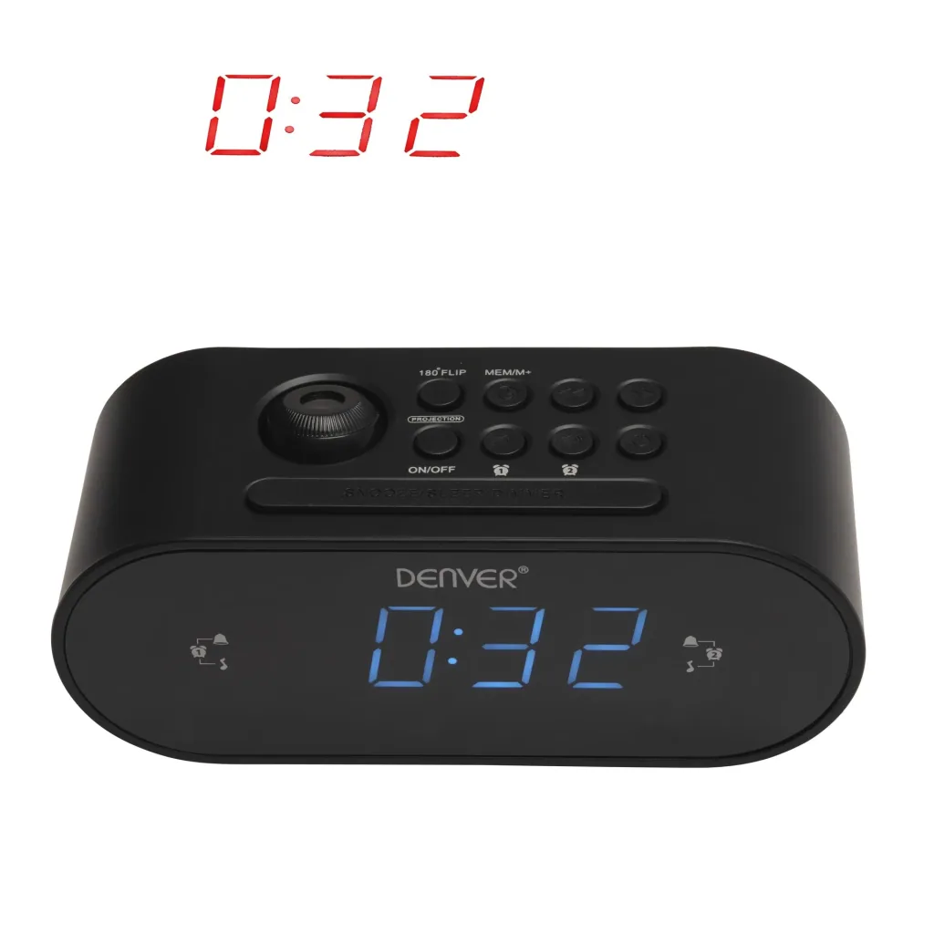 Clock radio CRP-717B with projection