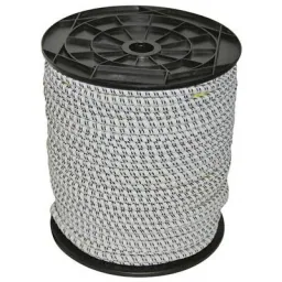 Elastic barbed wire 25M, 7 mm, 3 x 0.30 mm stainless steel