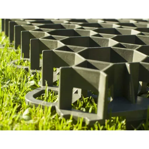 Grass Pavers, Grass Grid, Green, RKP1, approx. 49.2x49.2x3.9cm, 0.9kg, Lawn Grid