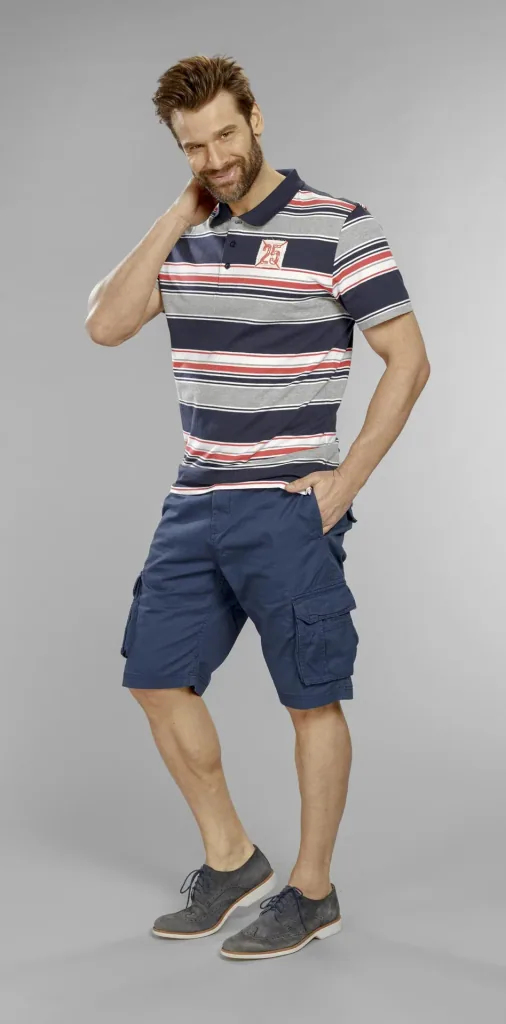 Cargoshort, marine, Gr.2XL
