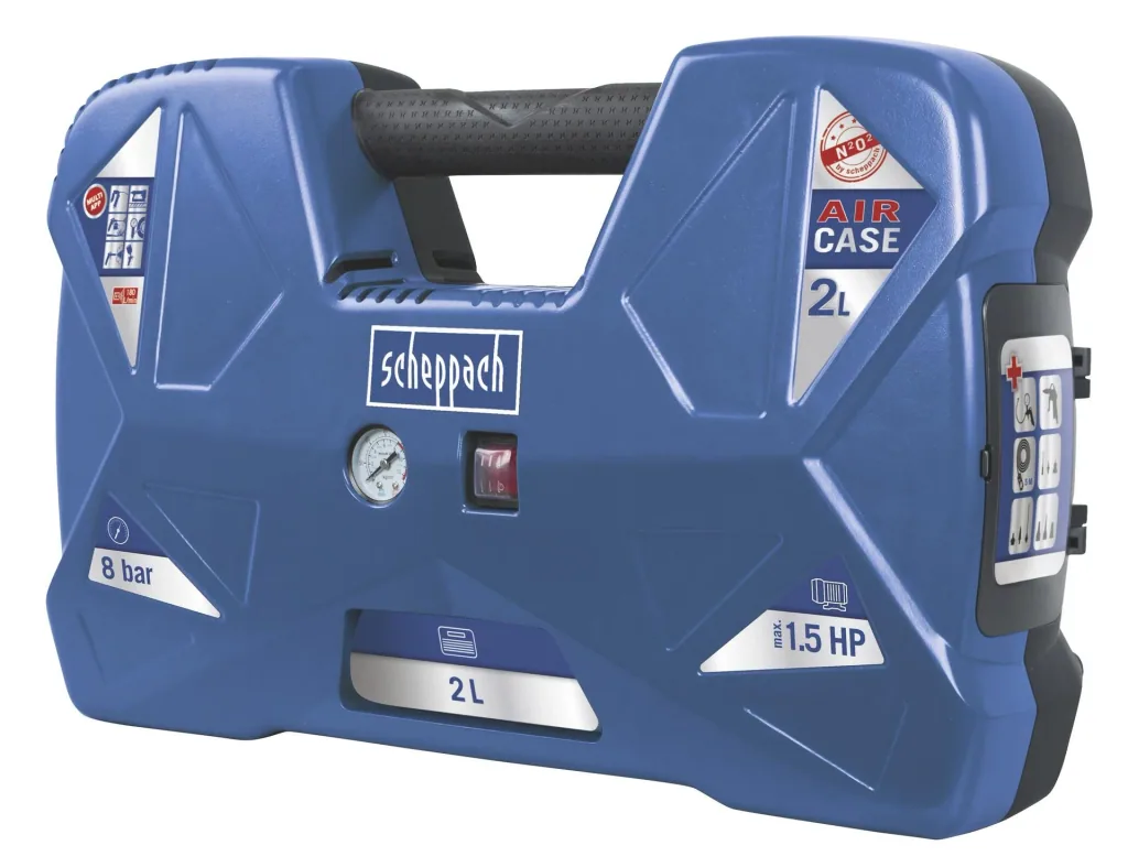 Mobile Compressor "Air Case", 8 bar, 230 Volt