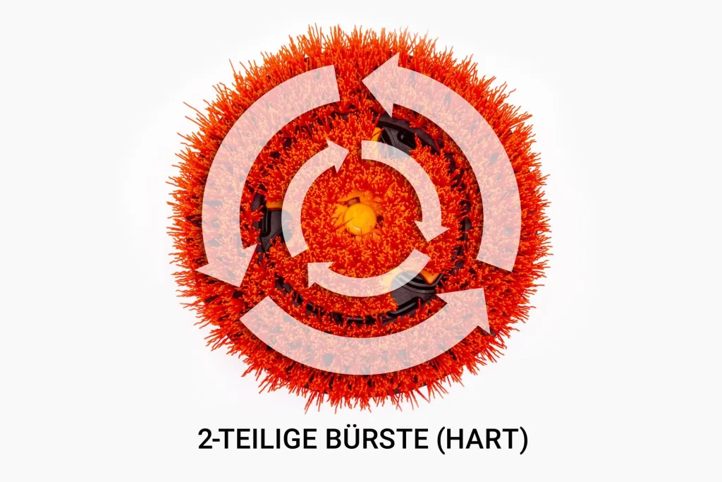 Hard brush for Twin Brush