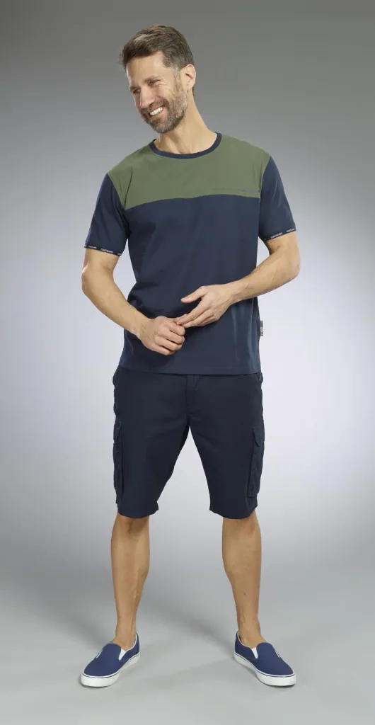 Bermuda Shorts, Farbe marine, Gr.M