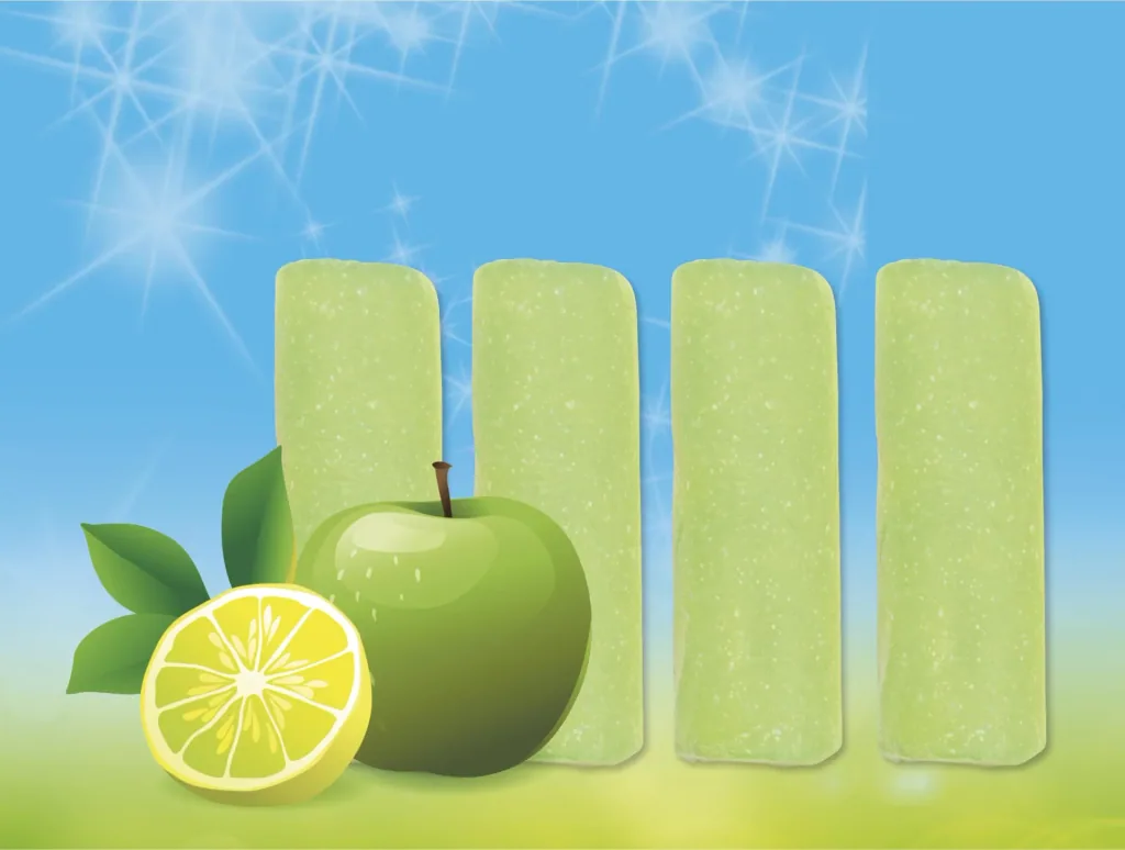 Replacement fragrance stones for Abflussfee 878035, 40 g, 8 pieces, apple-lemon