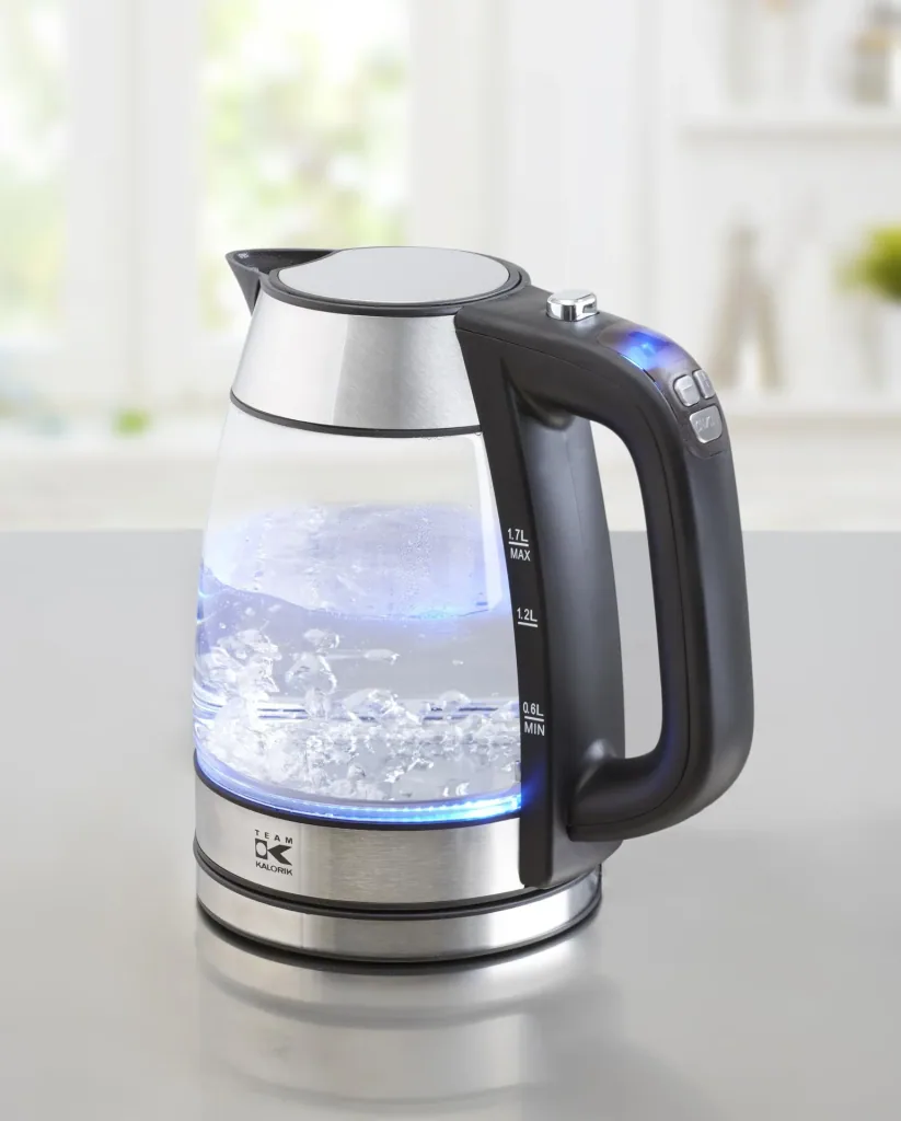 Glass kettle with digital temperature control, TKG JK 1040