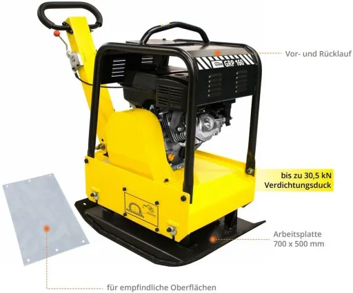Vibrating plate "GRP 160"