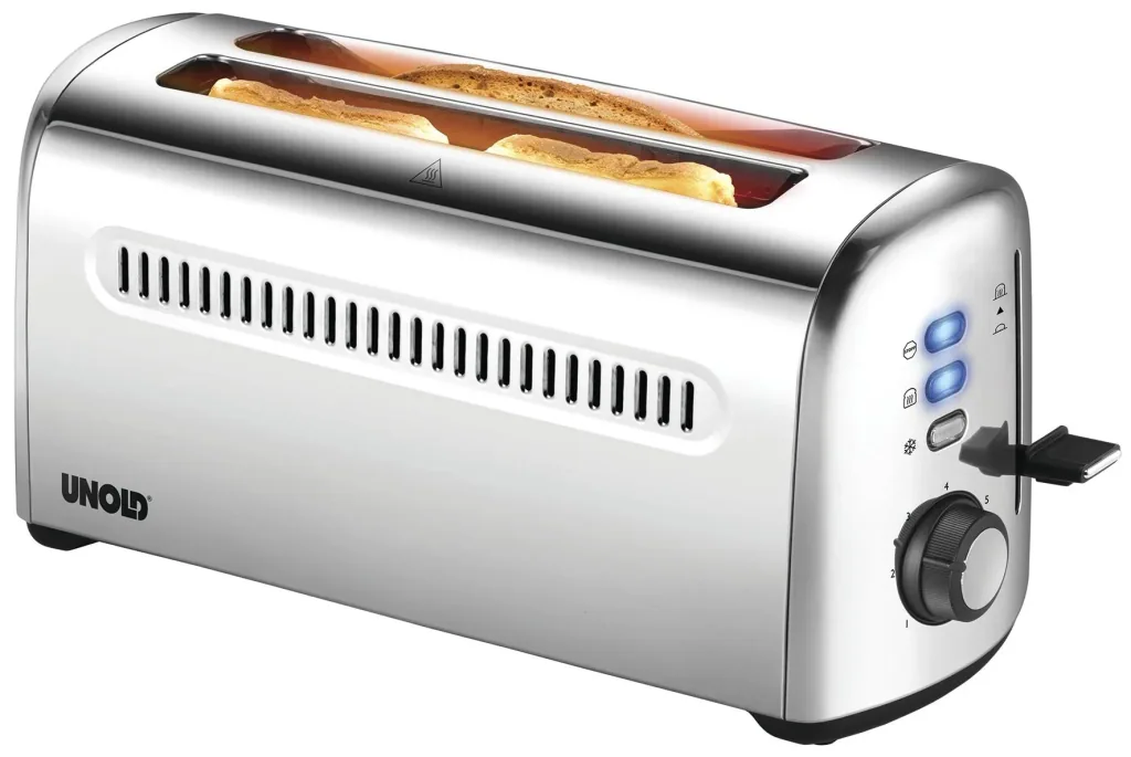 Four-slice retro toaster