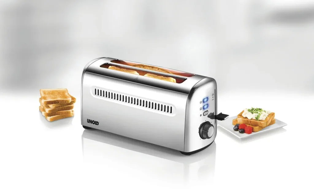 Four-slice retro toaster