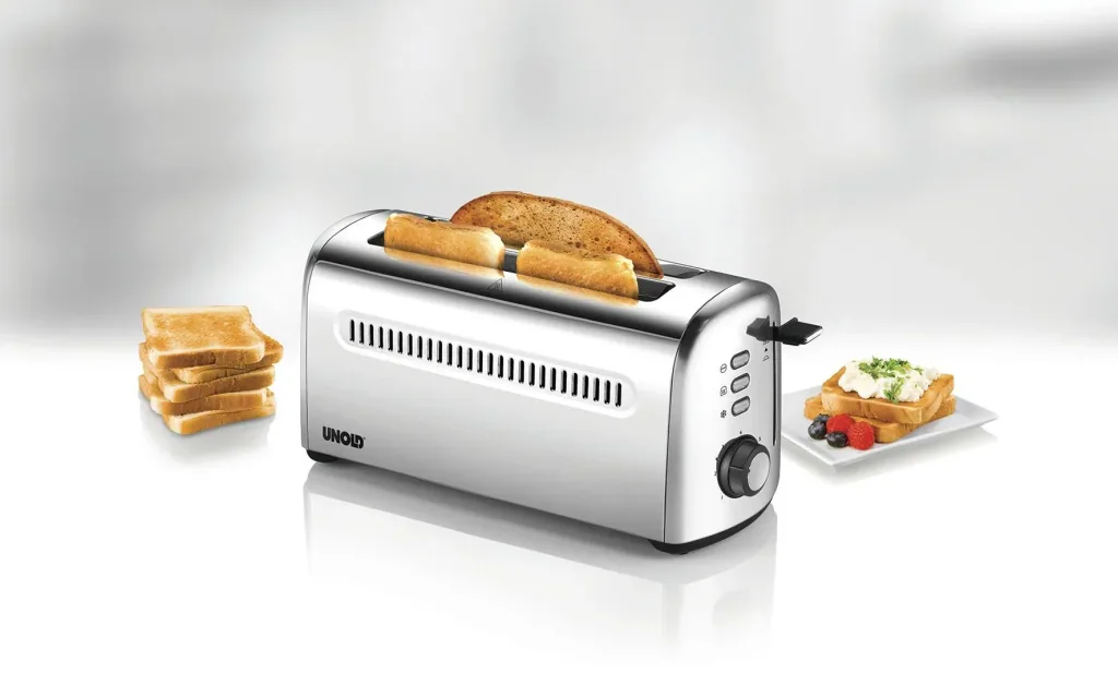 Four-slice retro toaster